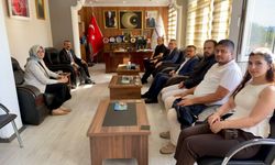 Yarbaşı'da Başkan Aksoy'dan Sağlık Yöneticilerine Ziyaret
