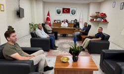 Osmaniye'de Sağlık-Sen'den İl Müdürü Naci Yılmaz'a Ziyaret