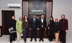 Osmaniye'de Gençlik Spor İl Müdürü Demirdöğen'e Ziyaret