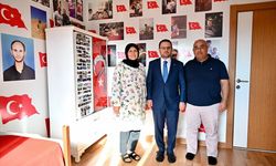 Adalet Bakanı Gürlek, Adana'da şehit ailesini ziyaret etti