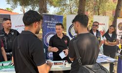 Adana'ya gelen üniversite öğrencilerine 'Yeni Evim Güvenli Yurdum' projesi tanıtıldı