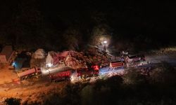 Alanya'da saman balyası yangını söndürüldü