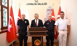 Antalya Valisi Şahin Asayiş Toplantısı'nda Konuştu