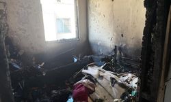 Antalya'da bir evde çıkan yangın hasara neden oldu