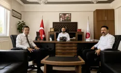 Osmaniye Bahçe'de Yeni Müftüye Başkan Ziyareti