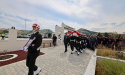Burdur'da vefat eden Kıbrıs gazisi son yolculuğuna uğurlandı