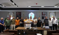 Düziçi 28 Mart Spor Kulübü’nden Başkan İba’ya Ziyaret