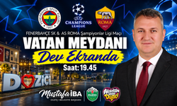 Düziçi’nde Fenerbahçe-Roma Maçı Dev Ekranda İzlenecek