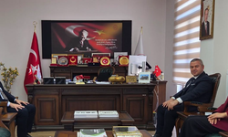 Aile ve Sosyal Hizmetler İl Müdürü Naci Yılmaz’dan Sumbas Kaymakamı Hakan Kara’ya ziyaret