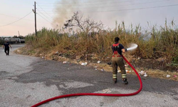 Hatay’da Sazlık Alan Yangını! Ekipler Hızla Müdahale Etti