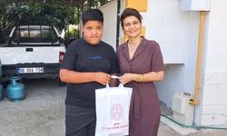 Düziçi İlçe Milli Eğitim Müdürü Elif Aksay Öğrenciyi Ziyaret Etti