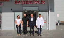 Kaymakam Yunus Emre Akpınar’dan Erzin Devlet Hastanesi’ne ziyaret