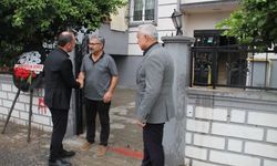 Erzin Kaymakamı Akpınar’dan Halk Eğitimi Merkezi Müdürü Fırat’a Taziye Ziyareti