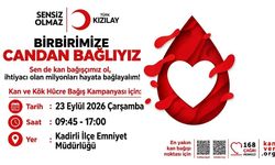 Kadirli'de Kızılay ve Sağlık Müdürlüğünden Bağış Çağrısı