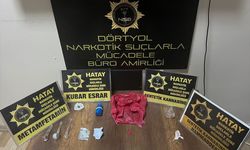 Hatay'da uyuşturucu operasyonlarında yakalanan 4 zanlı tutuklandı