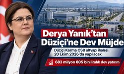 Yanık’tan Düziçi’ne 683 Milyonluk Müjde