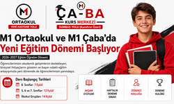 M1 Ortaokul ve M1 Çaba’da Yeni Eğitim Dönemi Başlıyor