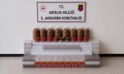 Manavgat'ta kaçak tütün operasyonunda 30 bin makaron ele geçirildi