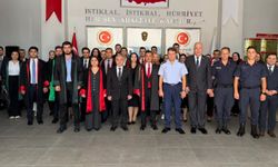 Mersin ve Hatay'ın ilçelerinde yeni adli yıl dolayısıyla törenler düzenlendi