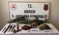 Mersin'de uyuşturucu operasyonunda gözaltına alınan 1 şüpheli tutuklandı