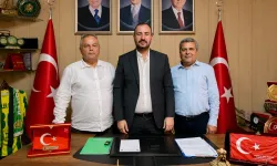 Osmaniye'de Eğitimcilerden Yener Tuncer'e Hayırlı Olsun Ziyareti