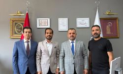 MÜSİAD Osmaniye Temsilcisi Oğuzhan Velipaşaoğlu’na Hayırlı Olsun Ziyareti