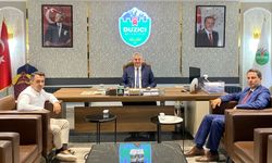 Başkan İba Eğitim Müfettişlerini Belediyede Ağırladı