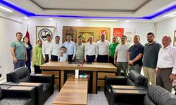 Akdeniz Kahramanmaraşlılar Dernek Federasyonu’na ziyaret! Osmaniye gündemi konuşuldu