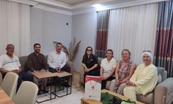 Osmaniye Düziçi'nde MHP'den Sibel Çevik'e Ziyaret