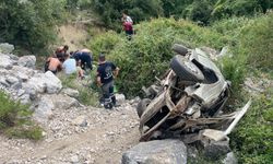 Osmaniye Kadirli’de Araçlar Şarampole Devrildi