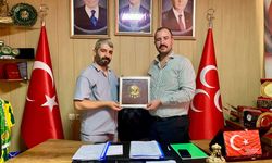 MHP Osmaniye’de Başkan Tuncer’e Hayırlı Olsun Ziyareti