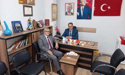 Osmaniye’de Murat Bedir’den Yusuf Eser’e Ziyaret