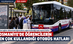Osmaniye’de Öğrencilerin En Çok Kullandığı Otobüs Hatları
