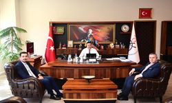 Osmaniye’de İl Müdürü Yılmaz’dan Rektöre Ziyaret