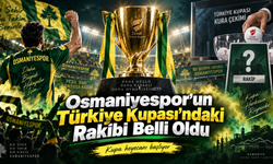 Osmaniyespor’un Türkiye Kupası’ndaki Rakibi Belli Oldu