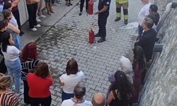 Samandağ’da Sağlık Personeline Yangın Eğitimi