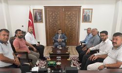 Türk Diyanet Vakıf-Sen Osmaniye’den Hasanbeyli Kaymakamı Kürşat Yelli’ye Ziyaret