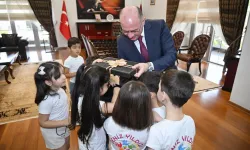 Osmaniye Valiliğinde Minik Misafirler