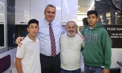 Düziçi’nde Başkan İba’dan Esnaf ve Kaldırım Ziyareti
