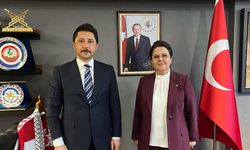 Ankara’da Milletvekili Derya Yanık, Bakan Yardımcısı Ceyhan’ı Ağırladı
