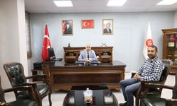 Osmaniye'de Şube Müdürü Daşbaş'tan Müftü Taşcı'ya Ziyaret