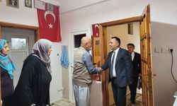 Bahçe'de Kaymakam Çelik'ten Yaşlılara Ziyaret