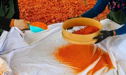 Uşaklı Kadınlar İmece Usulü Tarhana Hazırlıyor