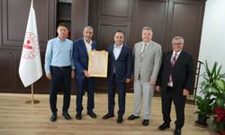 Bahçe Kaymakamı Çelik, Cemiyet Heyetini Kabul Etti