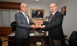 Osmaniye'de İki Kurum Yöneticisi Bir Araya Geldi