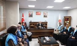 TDV Osmaniye Kadın Kollarından İl Müftüsü Ahat Taşcı’ya Ziyaret