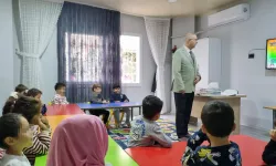Osmaniye'de Minik Öğrencilere Müftü Taşcı'dan Ziyaret