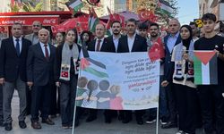 Antalya'da 'Gazze İçin Sessiz Çığlık Yürüyüşü' düzenlendi