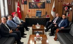 Başkan İba'dan Böcekli Belediye Başkanı Çerçi'ye Ziyaret