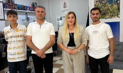 Başkan Saygın’dan Berber Ustası Ali Boruk’a Ahilik Ziyareti